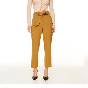 Wilfred Front Tie Pant in Chestnut